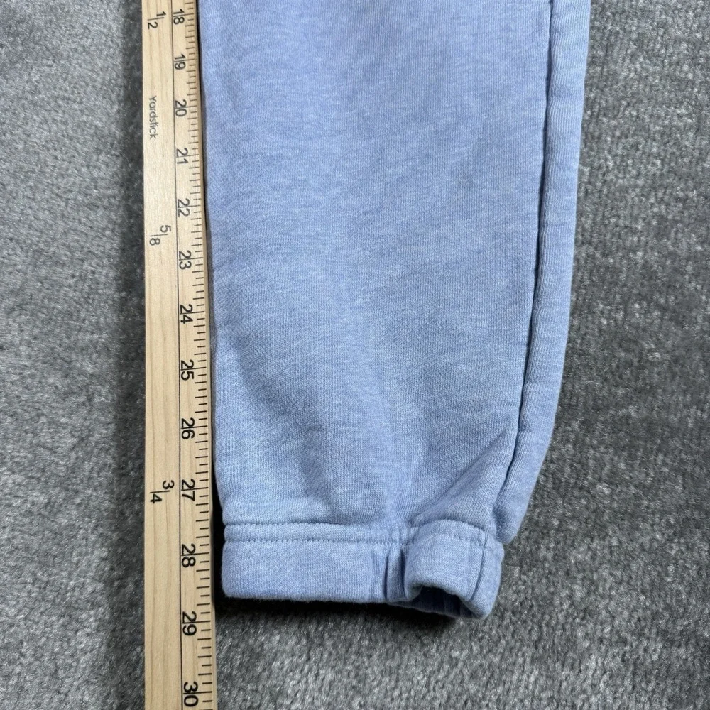 Gymshark Sweatpants Women's Small Blue Fleece Oversized Lounge Athleisure